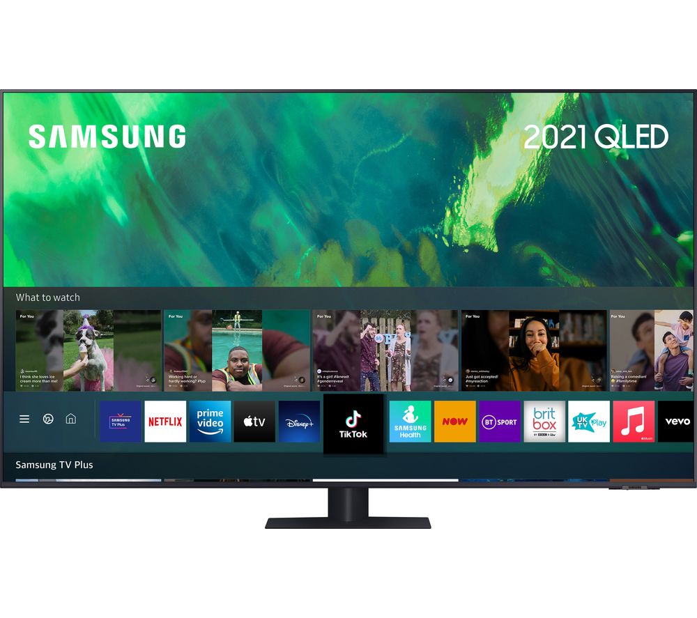 55" SAMSUNG QE55Q70AATXXU  Smart 4K Ultra HD HDR QLED TV with Bixby, Alexa & Google Assistant