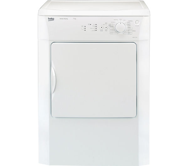 Beko Tumble Dryer DRVS73W Vented  - White, White