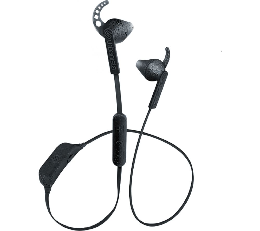 URBANISTA Boston Wireless Bluetooth Headphones - Black, Black