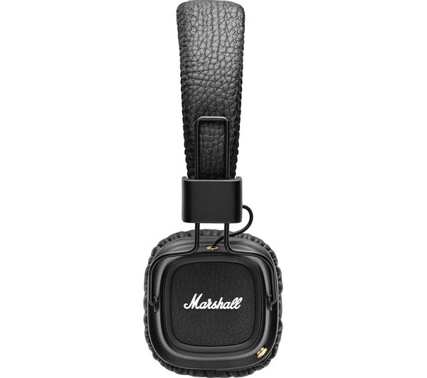 Marshall Major II Wireless Bluetooth Headphones - Black, Black