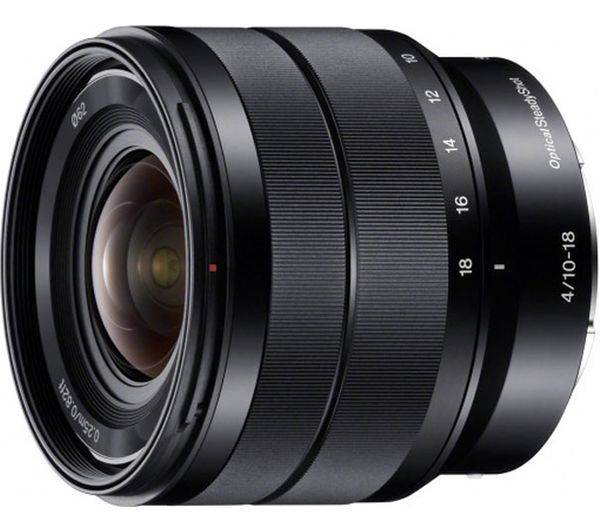 SONY E 10-18 mm f/4.0 OSS Wide-angle Zoom Lens