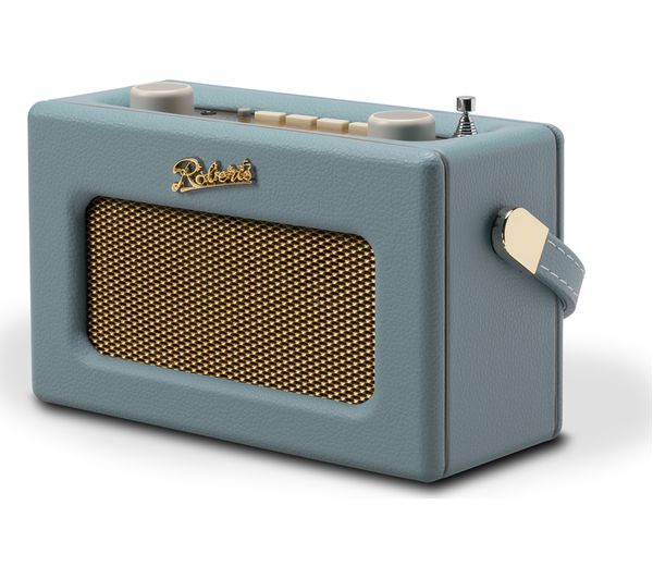 ROBERTS Revival Uno Retro Portable Clock Radio - Duck Egg