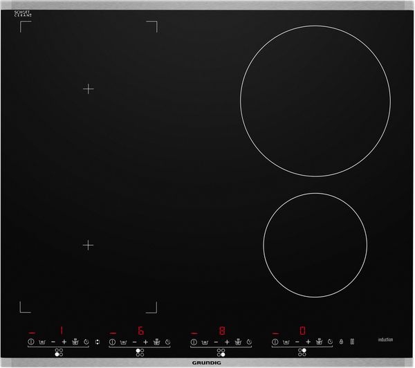 GRUNDIG GIEI627470HX Electric Induction Hob - Black, Black