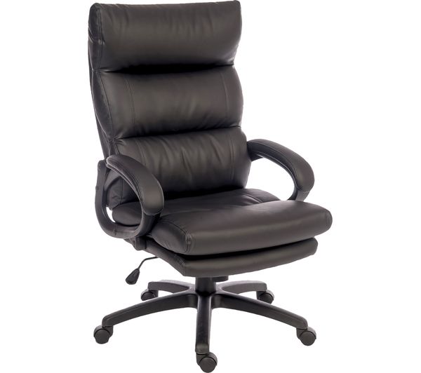 TEKNIK Luxe 6913 Reclining Executive Chair - Black, Black