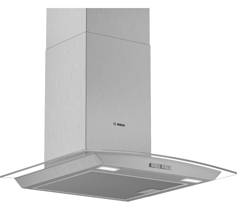 BOSCH Serie 2 DWA64BC50B Chimney Cooker Hood - Stainless Steel, Stainless Steel
