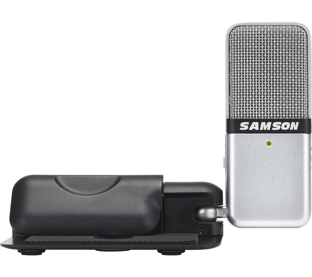 SAMSON Go Mic USB Microphone - Silver, Silver/Grey