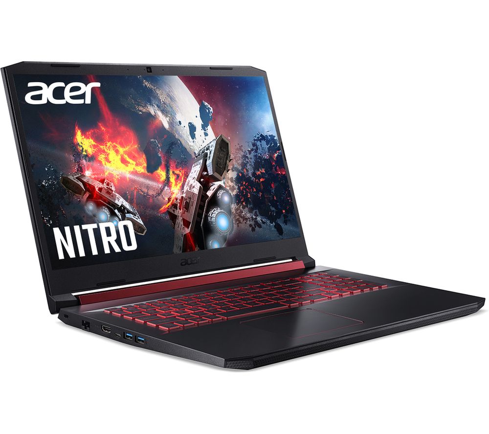 ACER Nitro 5 17.3" Gaming Laptop - Intel®Core i7, GTX 1660 Ti, 256 GB SSD