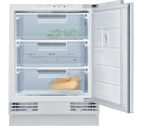 NEFF G4344X7GB Integrated Undercounter Freezer, White
