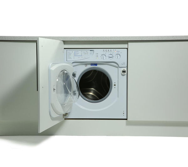 INDESIT IWDE146 Integrated Washer Dryer, White