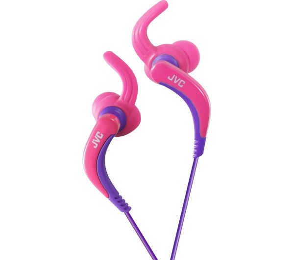 JVC HA-ETX30-P-E Headphones - Pink, Pink