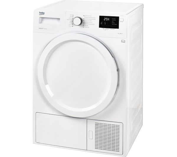 Beko Tumble Dryer DHY7340W Heat Pump  - White, White