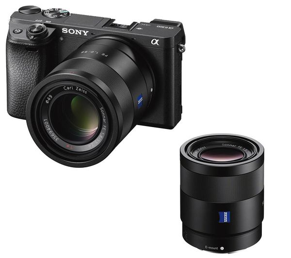 SONY a6300 Mirrorless Camera Twin Lens Kit Bundle