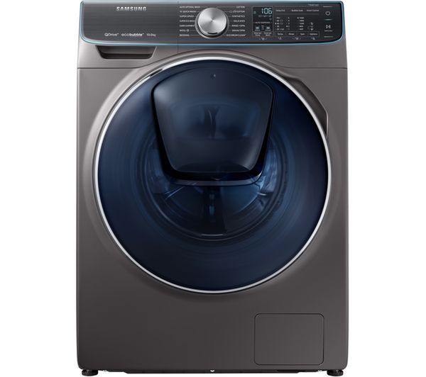 Samsung QuickDrive  AddWash WW10M86DQOO Smart 10 kg 1600 Spin Washing Machine - Graphite, Graphite