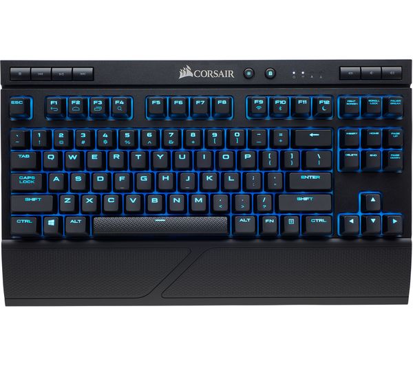 CORSAIR K63 Wireless Mechanical Gaming Keyboard, Black