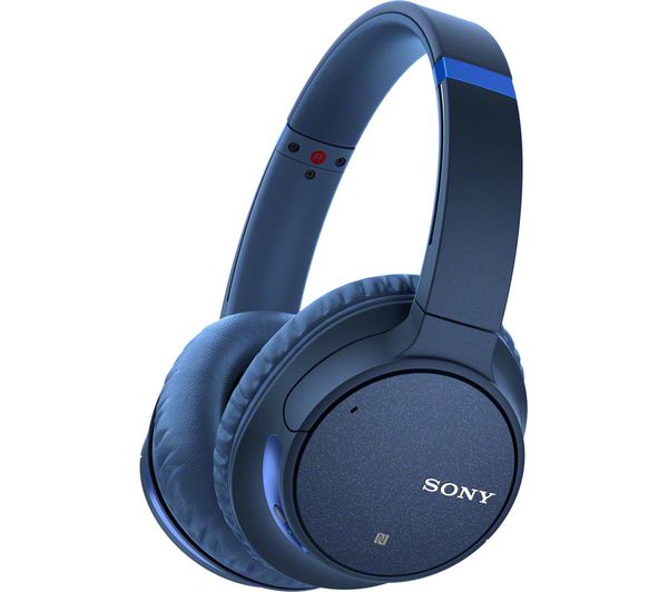 SONY WH-CH700N Wireless Bluetooth Noise-Cancelling Headphones - Blue, Blue