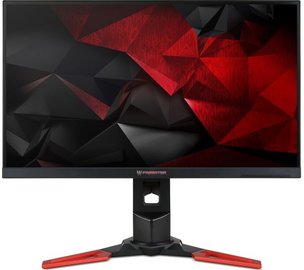 ACER Predator XB271HUA Quad HD 27" TN LCD Gaming Monitor - Black & Red, Black