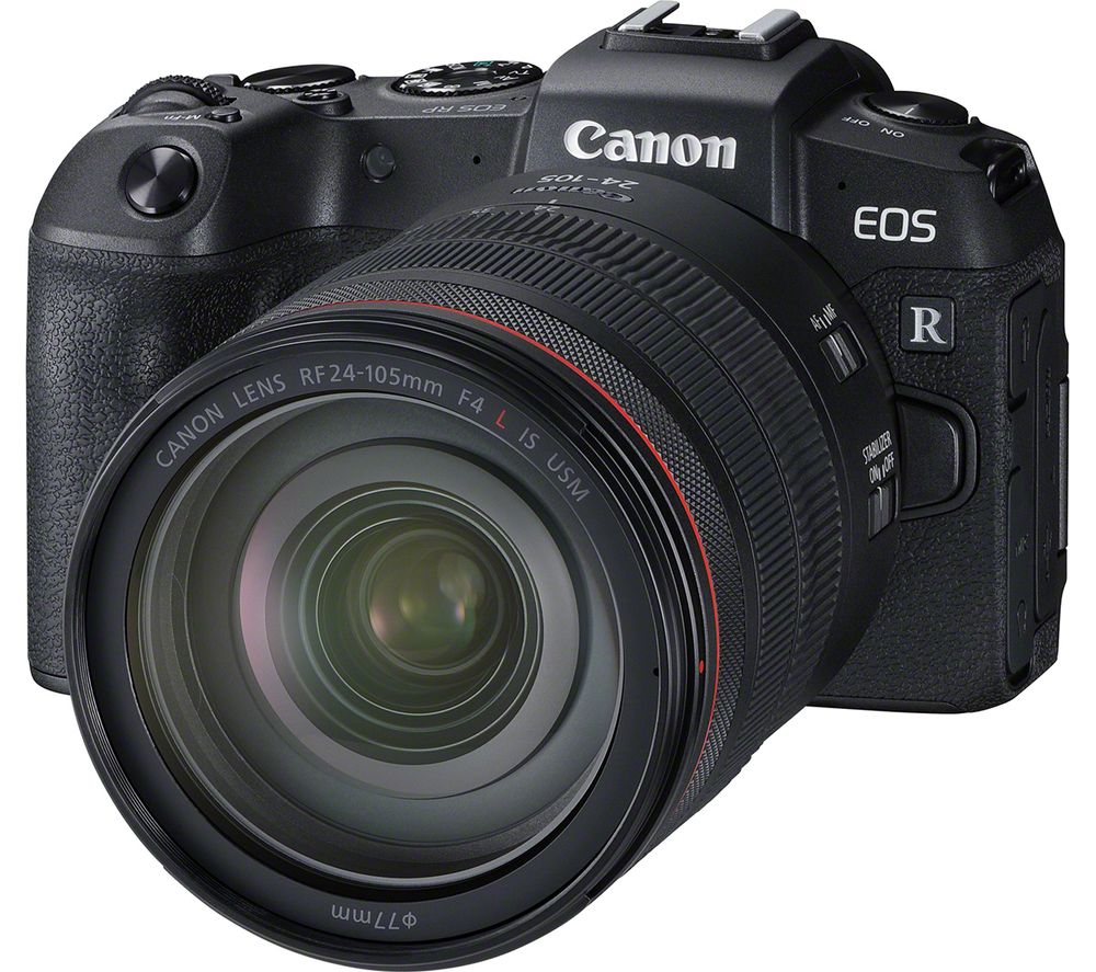 Canon EOS RP Mirrorless Camera with RF 24-105 mm f/4L IS USM Lens & Mount Adapter
