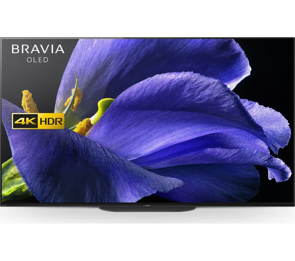 55" SONY BRAVIA KD-55AG9BU  Smart 4K Ultra HD HDR OLED TV with Google Assistant, Black