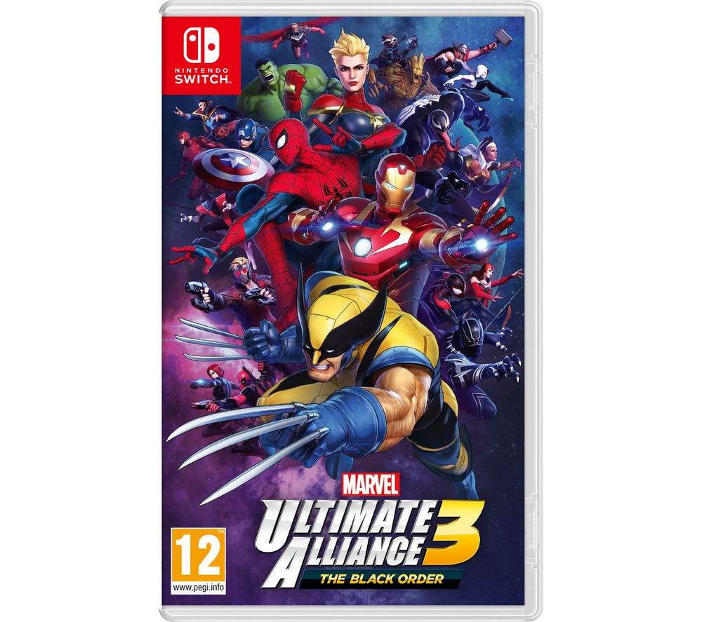 NINTENDO SWITCH Marvel Ultimate Alliance 3: The Black Order, Black