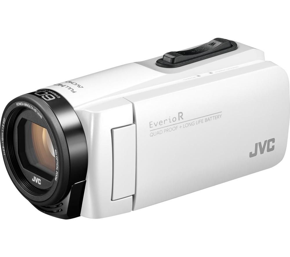 JVC Everio R GZ-R495WEK Camcorder - White, White