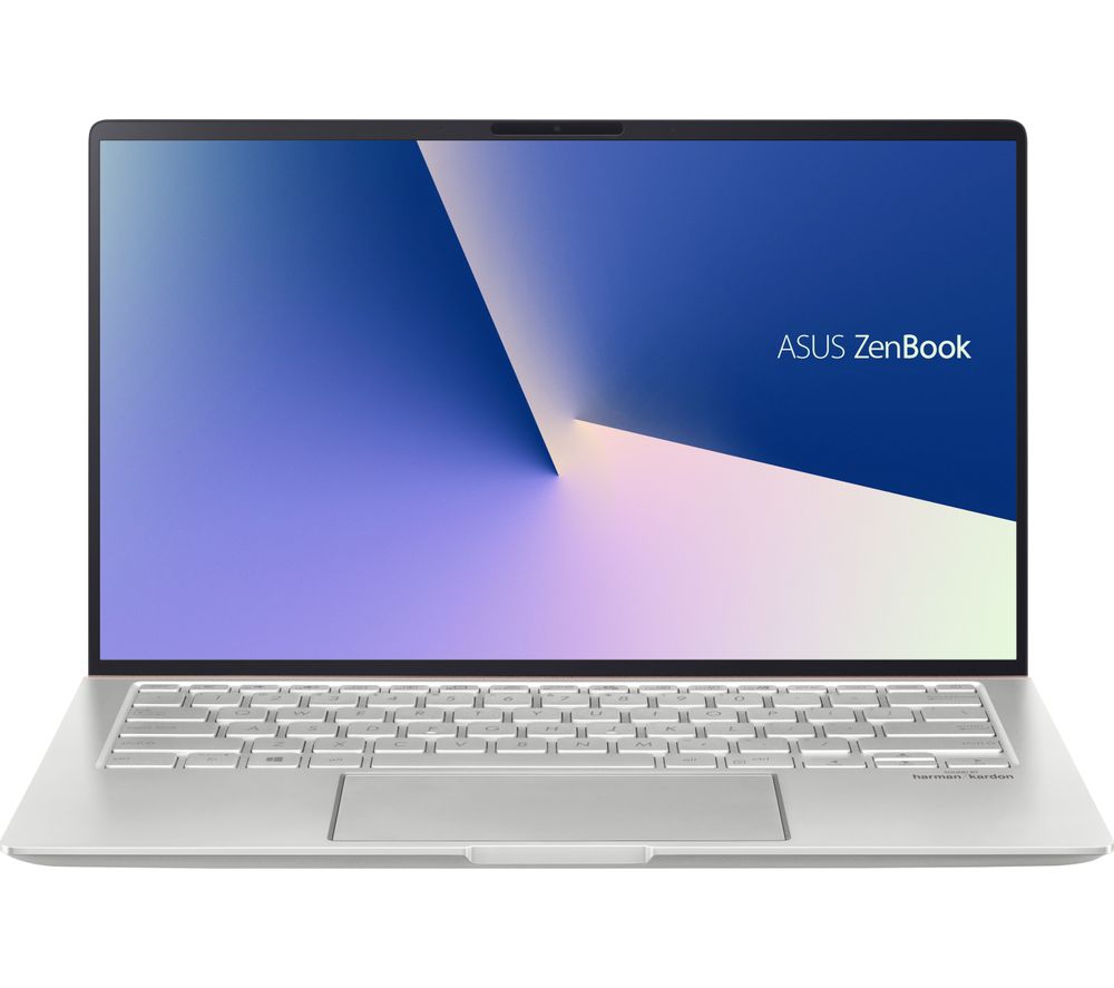 ASUS ZenBook 14 UM433 14 Laptop - AMD Ryzen 5, 256 GB SSD, Silver, Silver