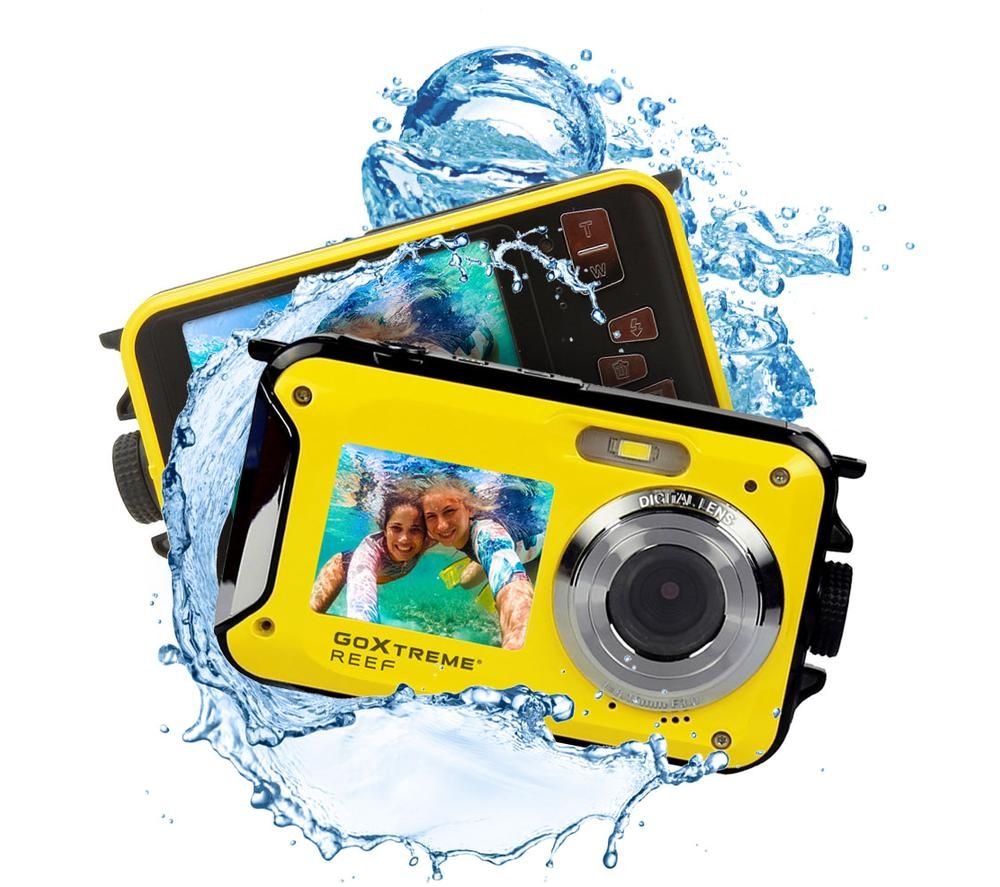 GOXTREME Reef 20150 Tough Compact Camera - Yellow, Yellow