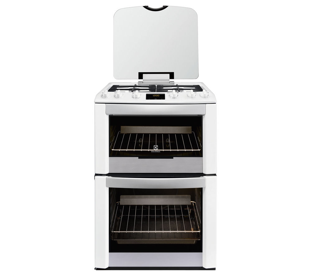 ELECTROLUX EKG6120AOW Gas Cooker - White, White