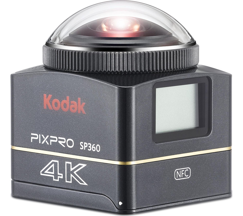 KODAK 4k Explorer SP360 Action Camcorder - Black, Black