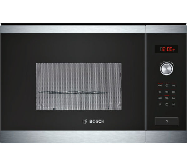 BOSCH Serie 6 HMT84G654B Built-in Microwave with Grill - Stainless Steel, Stainless Steel