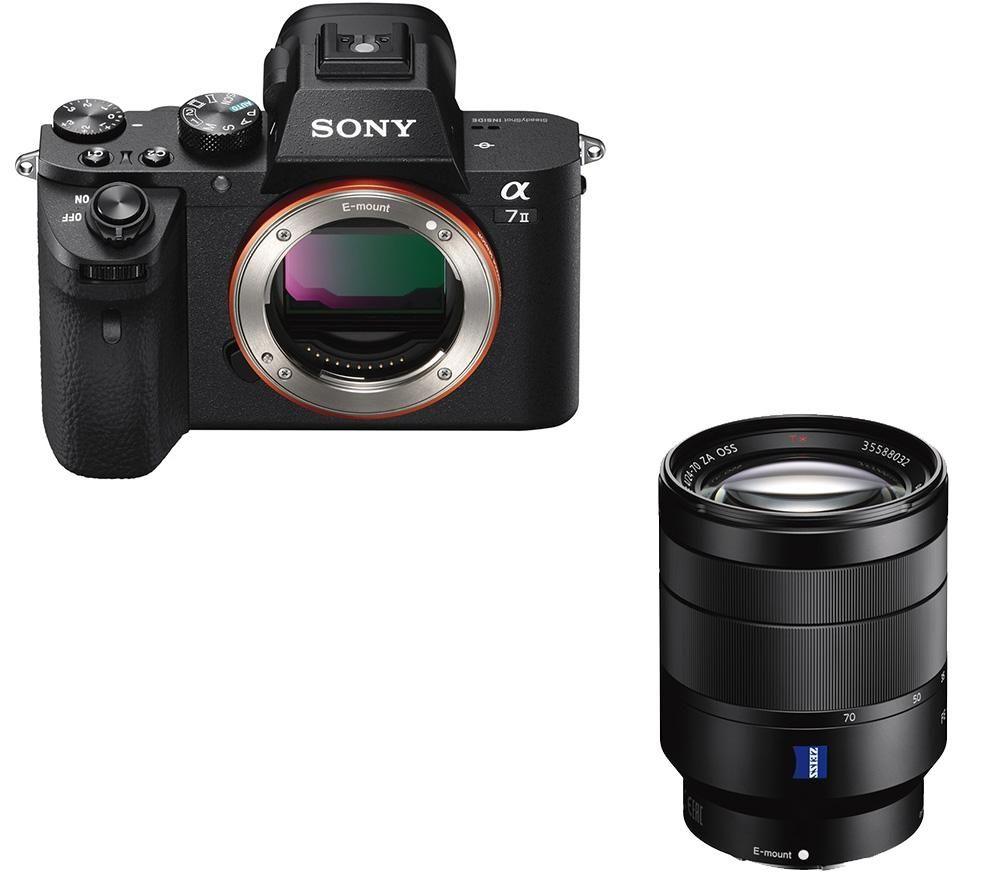 SONY a7 II Mirrorless Camera & Vario-Tessar Standard Zoom Lens Bundle
