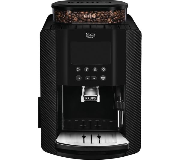 KRUPS Arabica Digital EA817K40 Bean to Cup Coffee Machine - Carbon