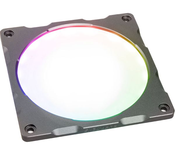 PHANTEKS Halos Lux Digital RGB LED Fan Frame - 120 mm, Aluminium Gunmetal Grey, Grey