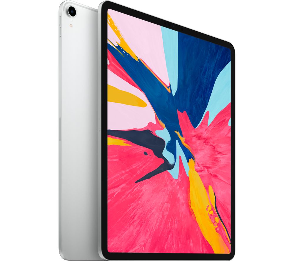 APPLE 12.9" iPad Pro (2018) - 1 TB, Silver, Silver