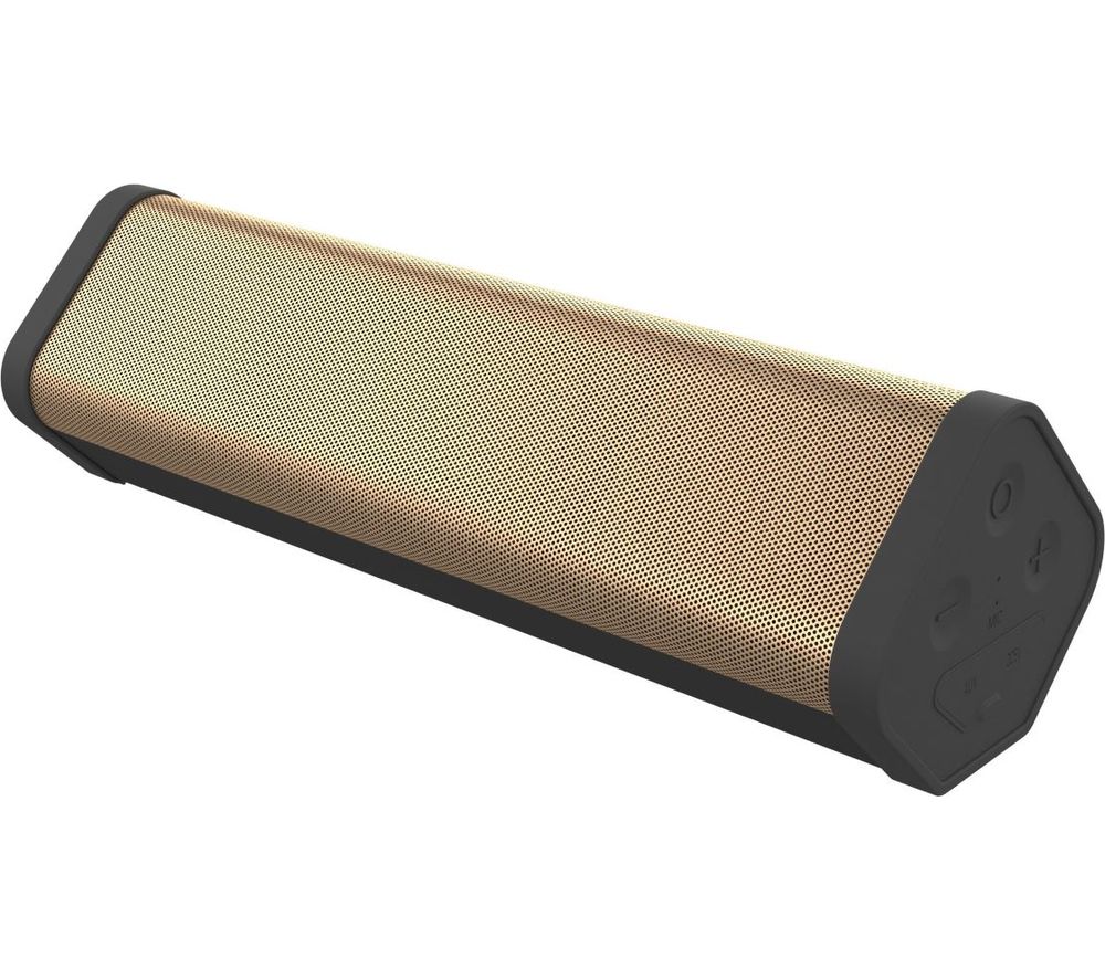 KITSOUND BoomBar 2 Portable Bluetooth Speaker - Rose Gold, Gold