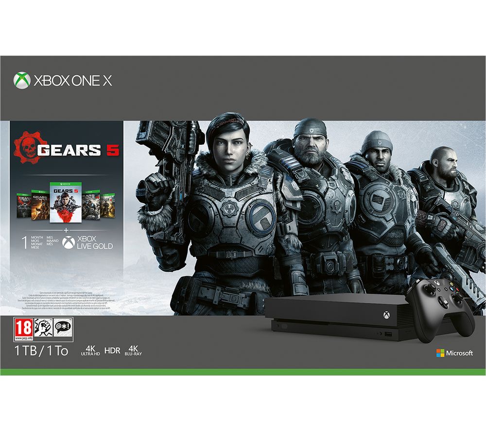 Microsoft Xbox One X with Gears 5