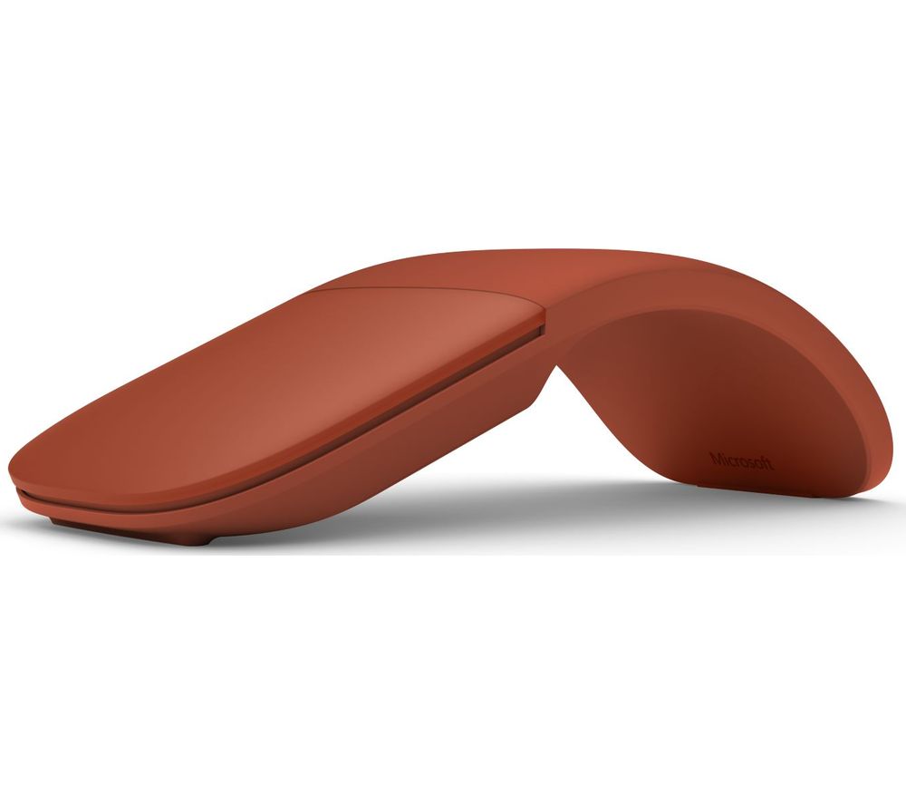 MICROSOFT Surface Arc Mouse - Poppy Red, Red