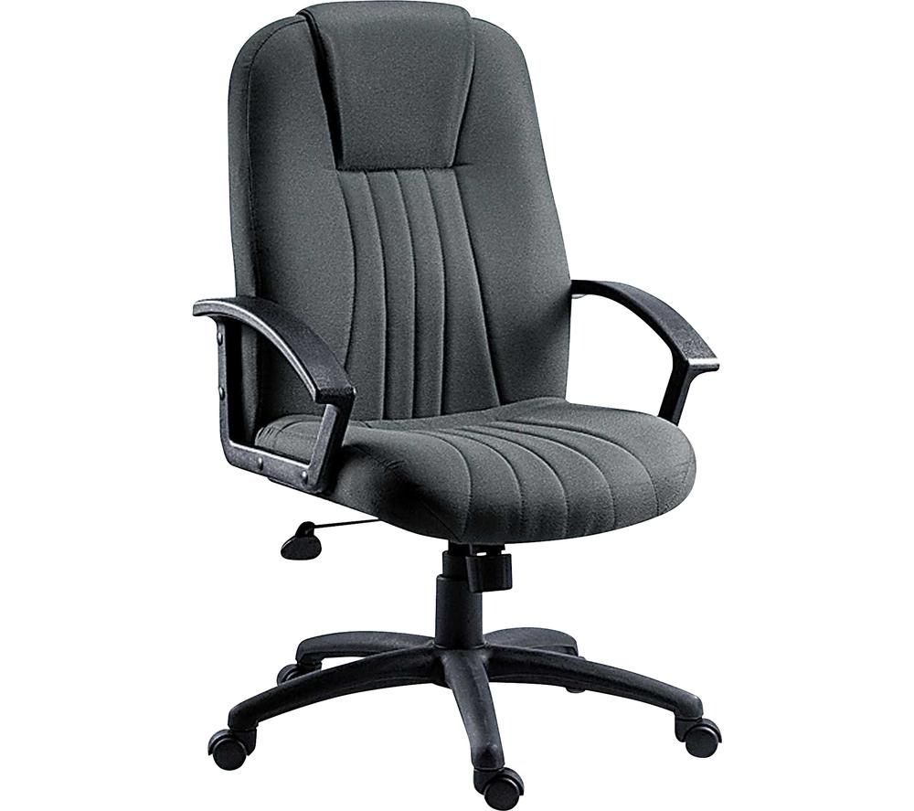 TEKNIK City Fabric Tilting Executive Chair - Charcoal, Charcoal