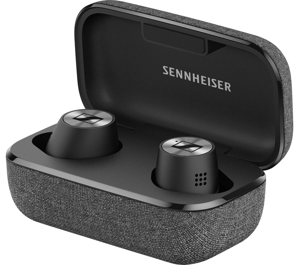 SENNHEISER Momentum True Wireless 2 Bluetooth Noise-Cancelling Earphones - Black & Grey, Black