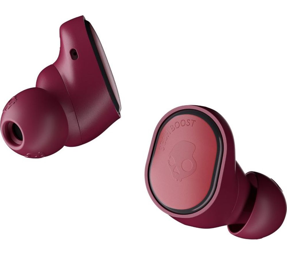 SKULLCANDY Sesh Evo True Wireless Bluetooth Earphones - Deep Red, Red