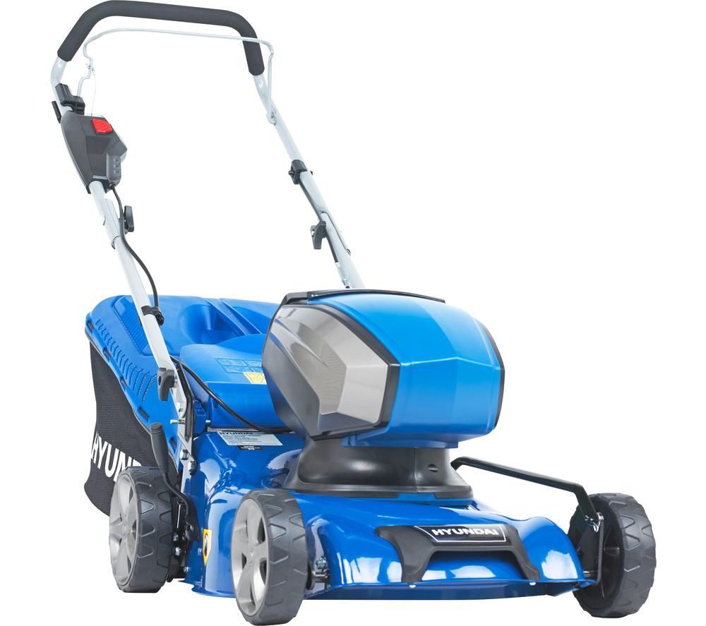 HYUNDAI HYM40LI420P Cordless Rotary Lawn Mower - Blue, Blue