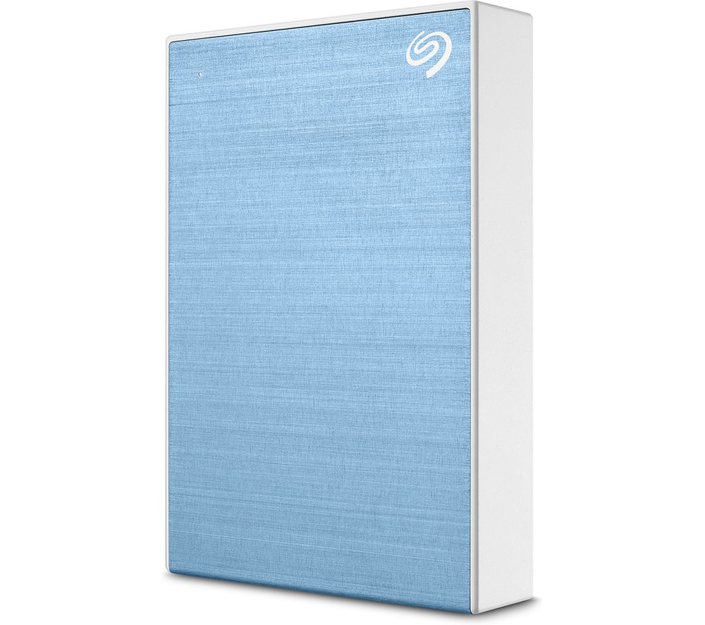 SEAGATE One Touch Portable Hard Drive - 5 TB, Blue, Blue