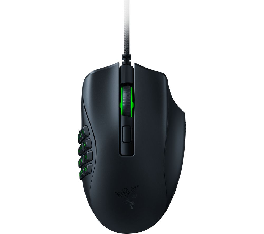 RAZER Naga X Optical Gaming Mouse, Black