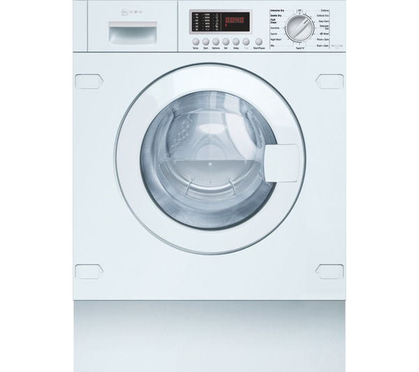 NEFF V6540X1GB Integrated Washer Dryer - White, White