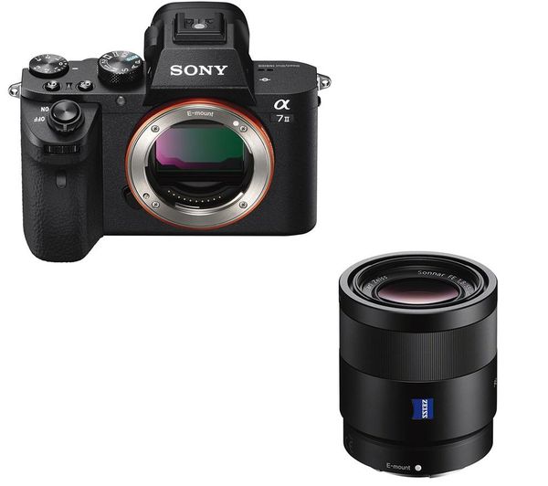 SONY a7 II Mirrorless Camera & Sonnar Standard Prime Lens Bundle