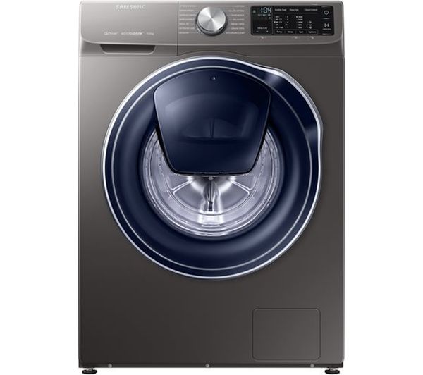 Samsung QuickDrive  AddWash WW90M645OPX Smart 9 kg 1400 Spin Washing Machine - Graphite, Graphite