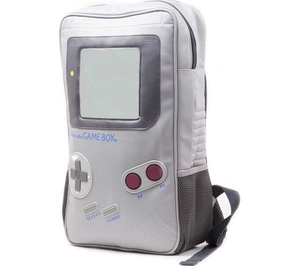 NINTENDO Game Boy Shaped Backpack - Grey, Grey