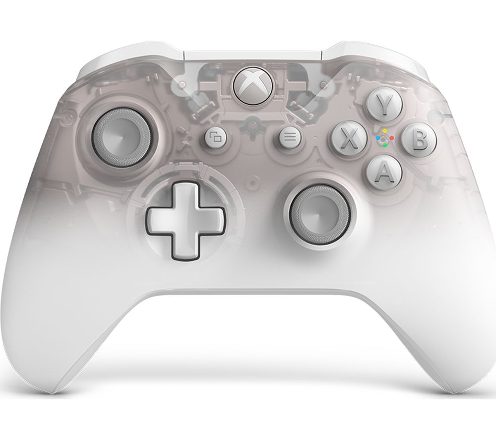 MICROSOFT Xbox One Wireless Controller - Phantom White, White