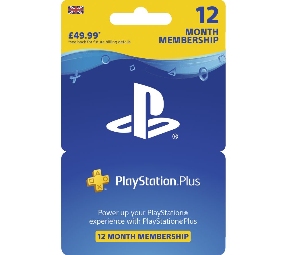 PLAYSTATION PlayStation Plus 12 Month Subscription