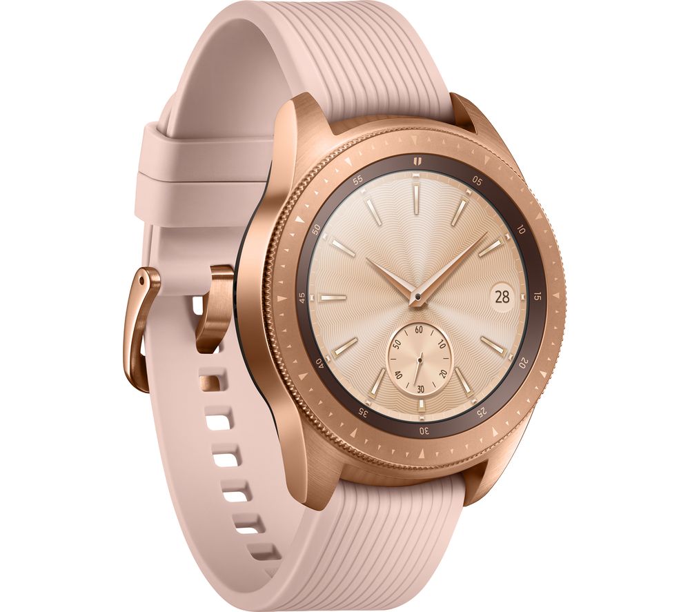 SAMSUNG Galaxy Watch 4G - Rose Gold, 42 mm, Gold