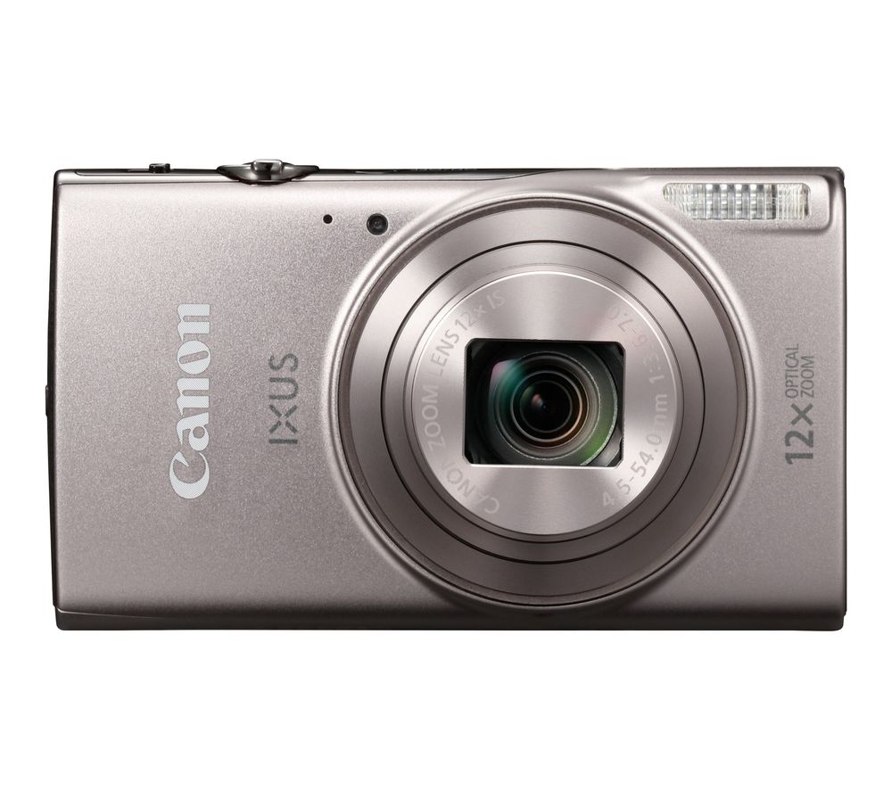 CANON IXUS 285 HS Compact Camera with 32 GB SD Card & Case - Silver, Silver